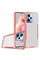 Newface Xiaomi Redmi Note 12 5g Kılıf Platin Silikon - Pembe