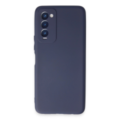 Tecno Camon 18 Kılıf First Silikon - Lacivert
