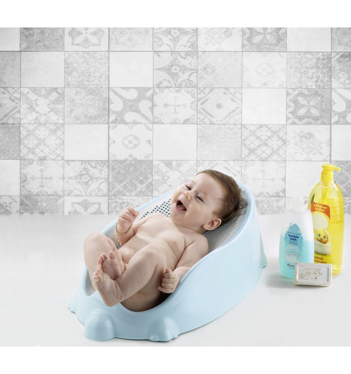 Babyjem Soft Banyo Desteği Gri