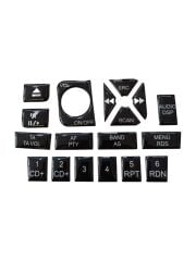 Fiat Palio Touch Plus Teyp Tuş Takımı Maun Kaplama Siyah