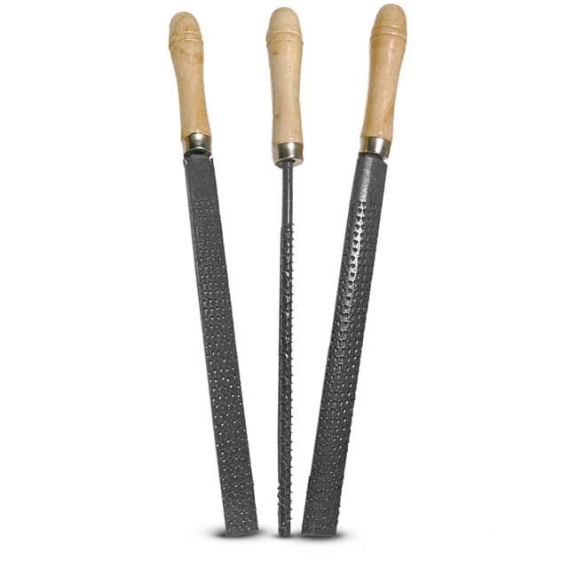 Ahşap Sap 30cm Törpü Seti 3 Parça