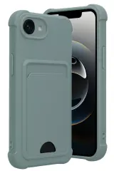 Newface Apple İphone 16e Kelvin Kartvizitli Silikon - Açık Yeşil