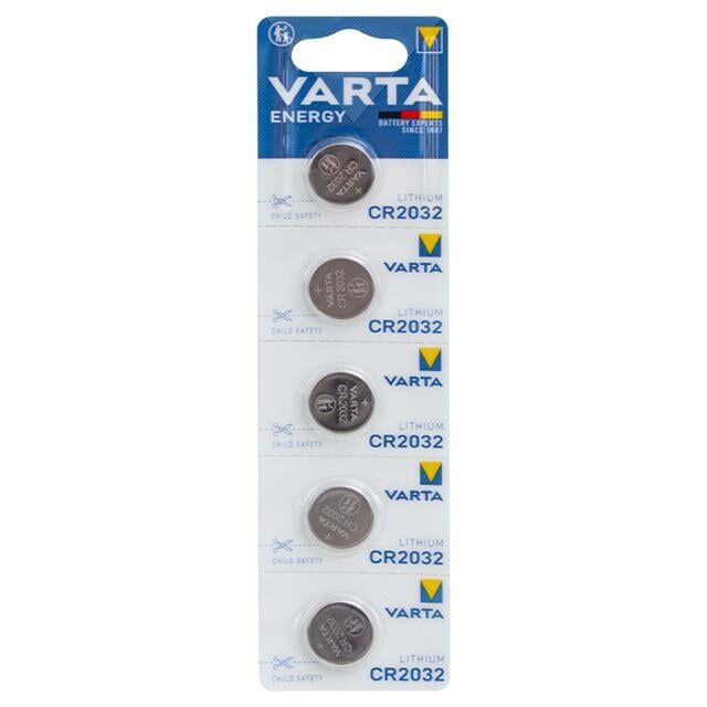 Varta Cr2032 3 Volt Lityum Pil (5'li Paket)