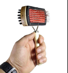 Ans Tahta Saplı Çift Taraflı Temizlik Fırçası 18x10 Cm