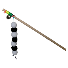 Ans Taraftar Tırtıl Kedi Oyuncak Olta 50 cm