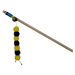 Ans Taraftar Tırtıl Kedi Oyuncak Olta 50 cm