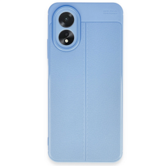 Oppo A38 Kılıf Auto Focus Kapak - Mavi