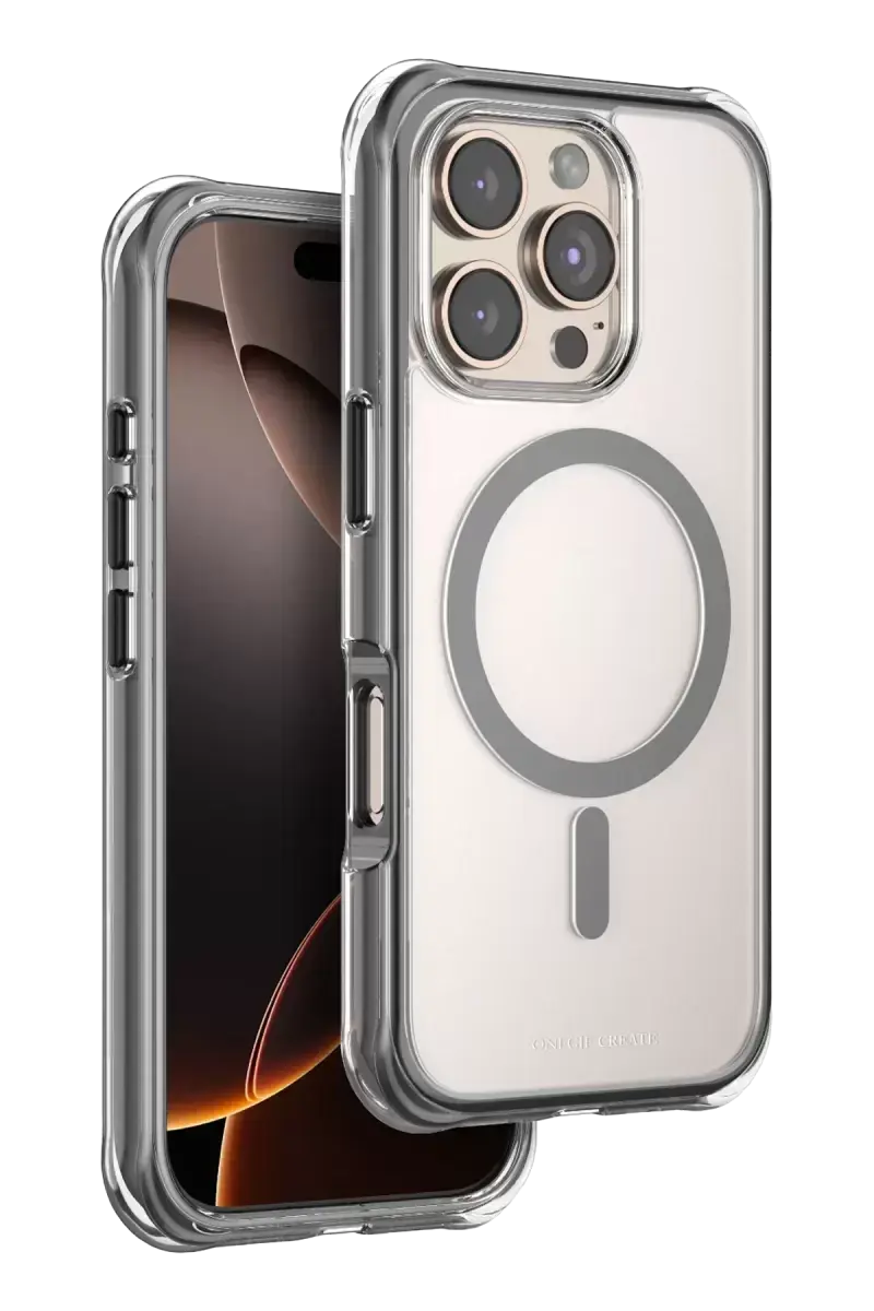 Onegif Apple İphone 16 Pro Hulk Magsafe Kapak - Siyah