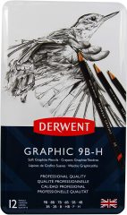 Graphic Dereceli Kalem Seti - 9B-H