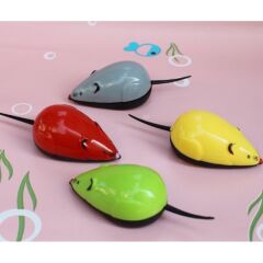 Çek Bırak Renkli Hareketli Fare Premium 9×3.5×3CM Karışık Renklerde 1 Adet