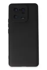 Newface Xiaomi Mi 13 Pro Kılıf Nano İçi Kadife Silikon - Siyah