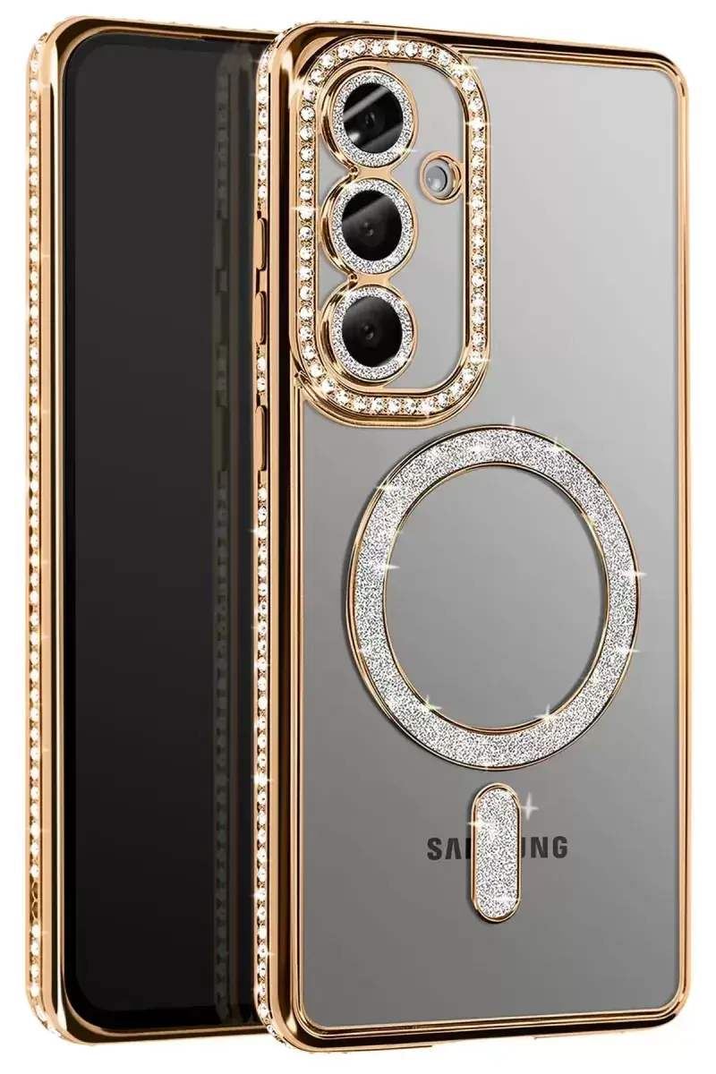 Joko Samsung Galaxy S26 Plus Joke Simli Magneticsafe Kılıf - Gold