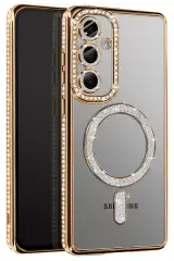 Joko Samsung Galaxy S26 Plus Joke Simli Magneticsafe Kılıf - Gold