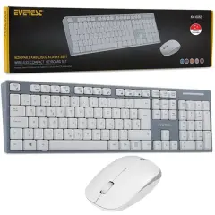 Everest Km-6063 Q Multimedya Kablosuz Klavye - Mouse Set