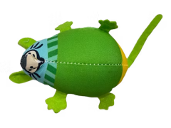 Sevimli Kumaş Fare Kedi Oyuncağı 17 cm Çeşitli Renklerde