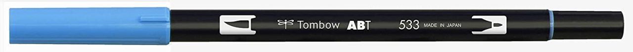 AB-T Dual Brush Pen - Light Peacock Blue- 553