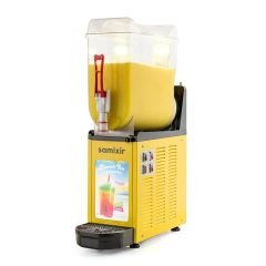 Allure Twin Ice Slush Granita Milkshake ve Soğuk Meyve Suyu Dispenseri, 12 L, Sarı