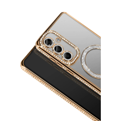 Joko Samsung Galaxy A37 5g Joke Simli Magneticsafe Kılıf - Gold