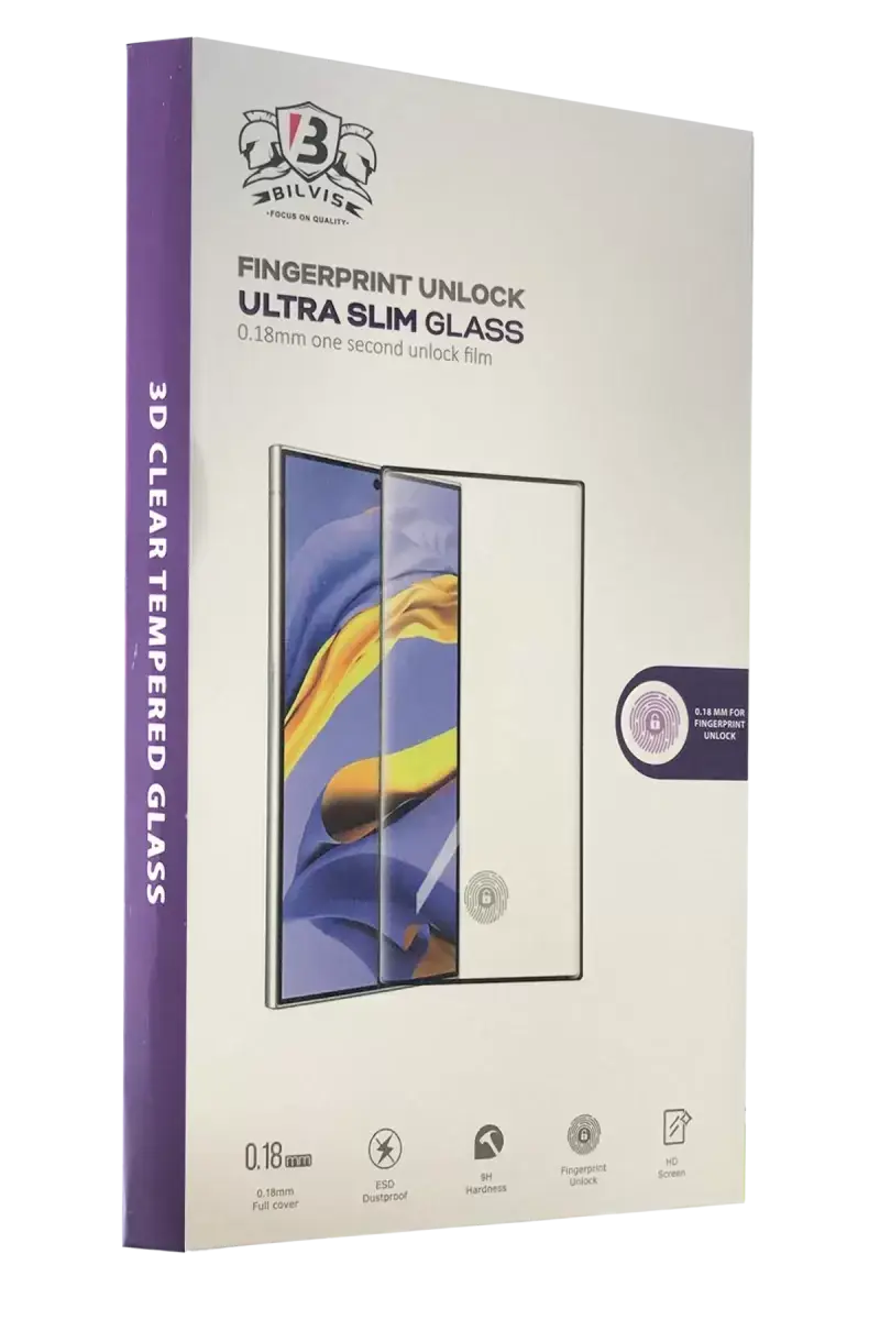 Newface Samsung Galaxy S25 Ultra Bilvis 0.18mm Plus Cam Ekran Koruyucu