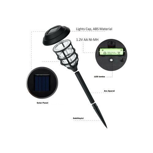X20 Solar Kazıklı Bahçe Lambası