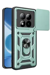 Newface Xiaomi Redmi Note 15 Pro 5g Pars Lens Yüzüklü Silikon - Yeşil