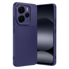 Xiaomi Note 14 5g Auto Focus Karbon Kapak - Lacivert