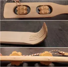 Doğal Bambu Kaşınma Ve Masaj Sopası