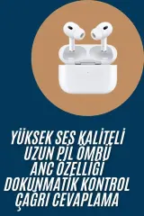 Yeni Nesil Pro Bluetooth Kulaklık Android Ve İos Uyumlu Dokunmatik Kontrol