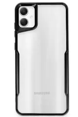 Newface Samsung Galaxy A05 Kılıf Boyi Silikon Kapak - Siyah