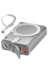 Joko J38 10.000 Mah 20w Pd Led Işıklı Magsafe Powerbank - Gri