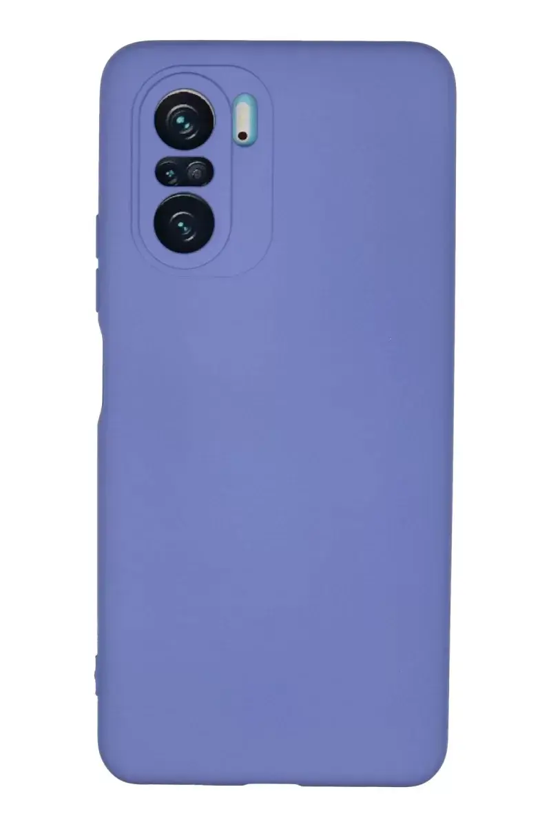 Newface Xiaomi Poco F3 Kılıf Nano İçi Kadife Silikon - Lila