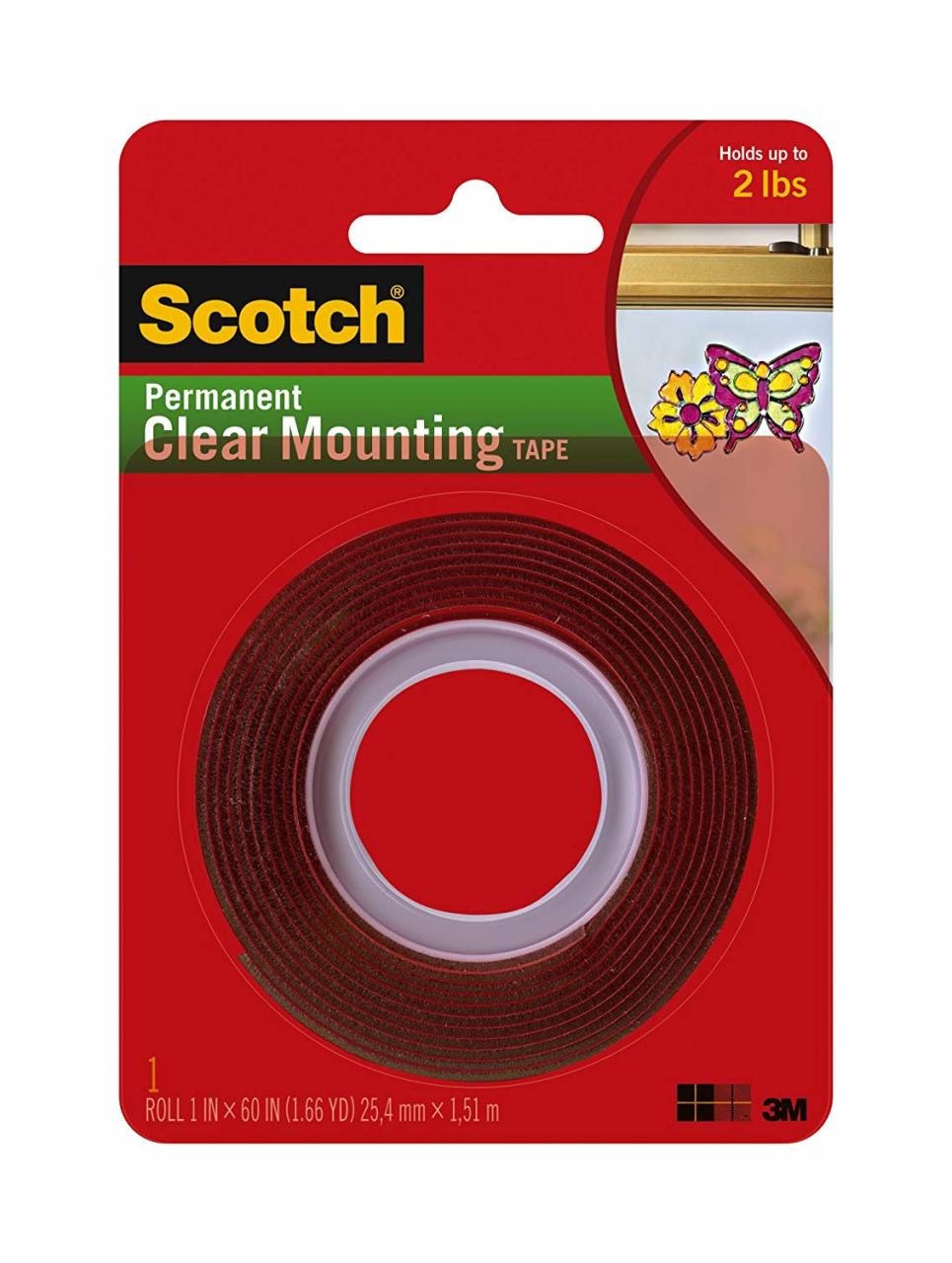Scotch 3M Çift Taraflı Şeffaf Bant
