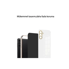 Samsung Galaxy A16 5g Kılıf Volet Silikon - Beyaz