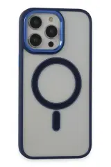 Newface İphone 14 Pro Kılıf Room Magneticsafe Silikon - Lacivert