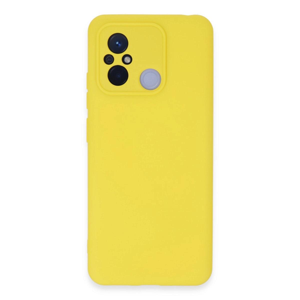 Xiaomi Redmi 12c Kılıf Nano İçi Kadife Silikon - Sarı