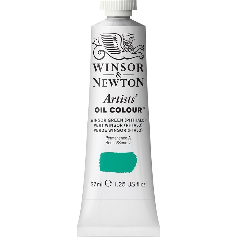 Artists Yağlı Boya - Winsor Green (Phthalo) - 37ml - Seri 2