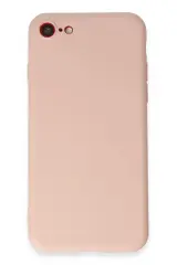 Newface Apple İphone 7 Kılıf First Silikon - Pudra