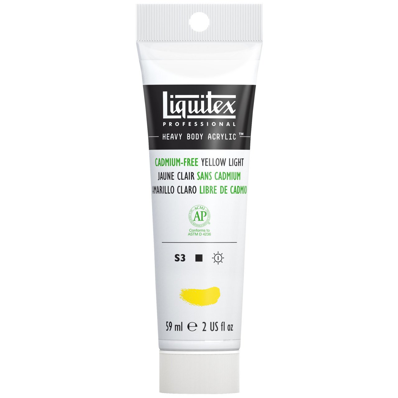 Heavy Body Akrilik Boya 59ml Seri 3 N:889 Cadmium-Free Yellow Light