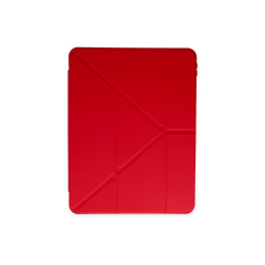 İpad 10.2 (8.nesil) Kılıf Kalemlikli Mars Tablet Kılıfı - Kırmızı