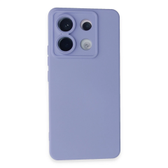 Xiaomi Redmi Note 13 Pro 5g Kılıf Nano İçi Kadife Silikon - Lila
