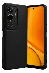 Newface Vivo Y29 4g Auto Focus Karbon Kapak - Siyah