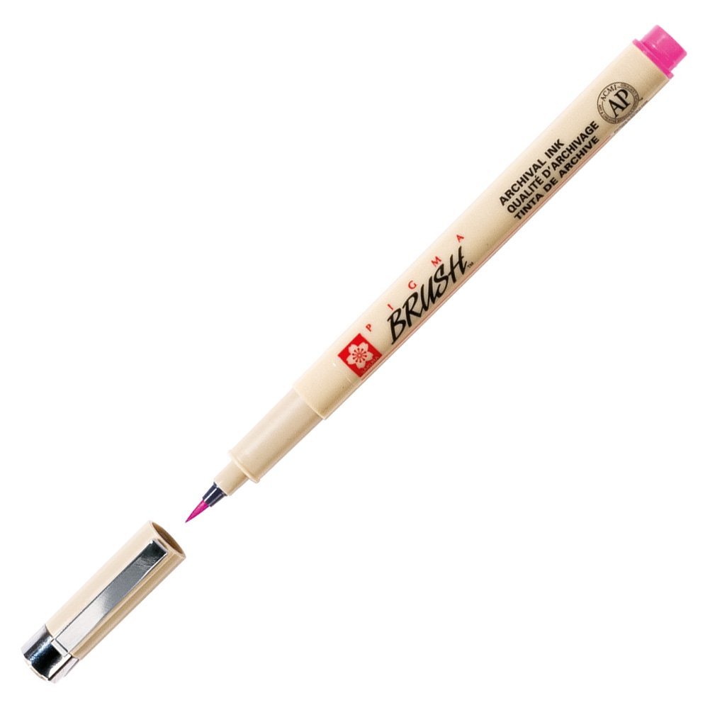 Pigma Brush Fırça Uçlu Kalem - Rose