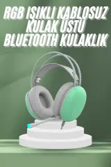 Unısex Yüksek Ses Kaliteli Yumuşak Kılıflı Kablosuz Kulak Üstü Bluetooth Kulaklık