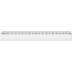 Şeffaf Cetvel 20cm