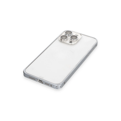 Joko İphone 15 Pro Max Metal Bumper Mat Kapak - Gri