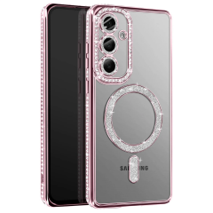 Joko Samsung Galaxy A57 5g Joke Simli Magneticsafe Kılıf - Pembe