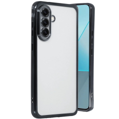 Samsung Galaxy A56 Kılıf Razer Lensli Silikon - Siyah