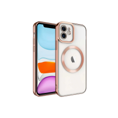 İphone 12 Kılıf Kross Magneticsafe Kapak - Rose