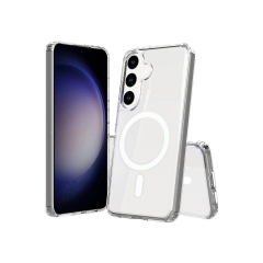 Samsung Galaxy S26 Magneticsafe Şeffaf Silikon - Şeffaf