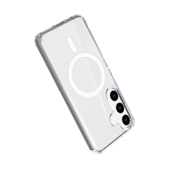 Samsung Galaxy S26 Magneticsafe Şeffaf Silikon - Şeffaf